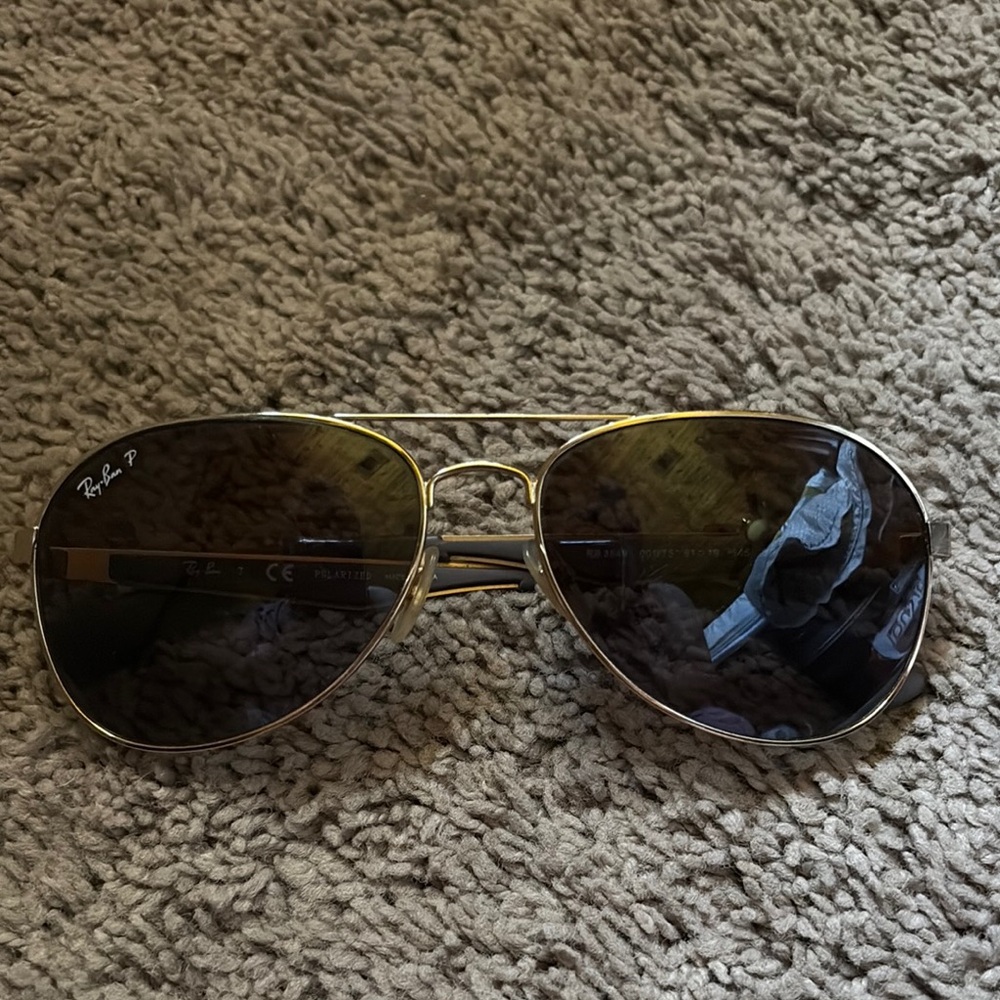 Ray-Ban Dark Brown Leather Eyewear Case